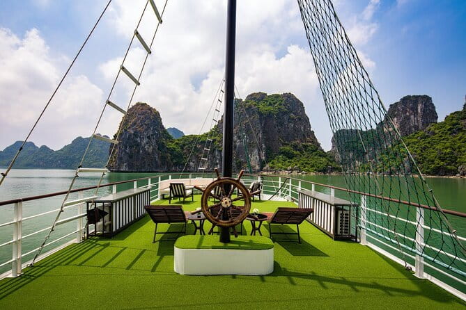 Excite Cruise Full Day Explore Halong Bay from Hanoi - Sung Sot Cave (Surprise Cave): the big cave stop