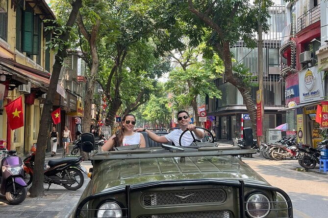 Exploring Jeep Tour Through the Red River Delta - Getting Out of Hanoi: Opera House Pickup and Old Quarter Start