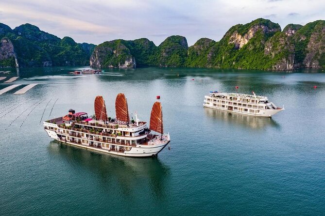Featured: All-Inclusive OVERNIGHT Halong Cruises - many options - Day 1 stops: what you’ll do before dinner