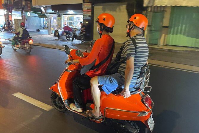 Female Riders Vespa Night Street Food + Train Street food 4 Hours - Stop 2: Bun cha near the Opera House area (1 hour)