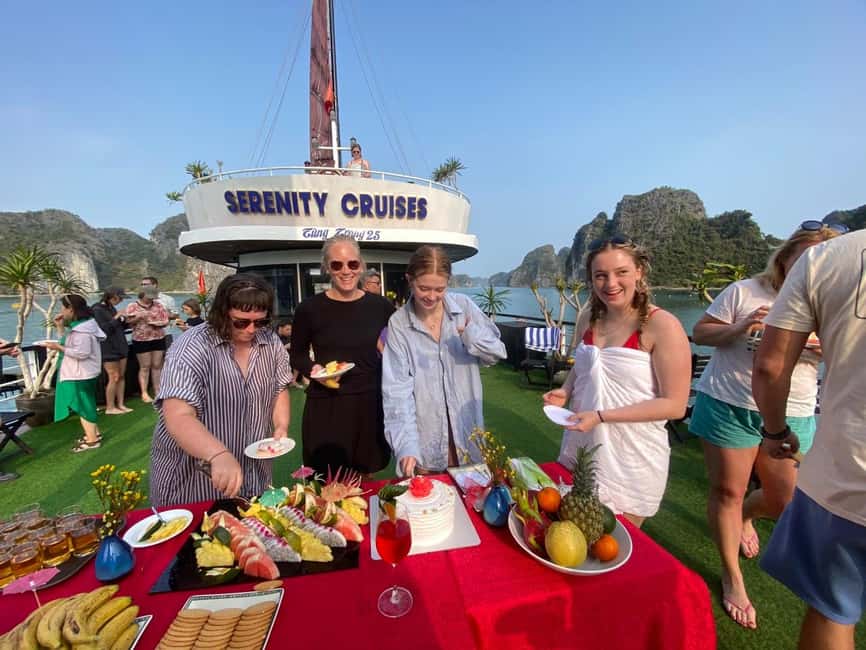 From Catba: Lan Ha Bay - Serenity Premium Cruise with Lunch - A Premium-Feel Day on Lan Ha Bay from Cat Ba
