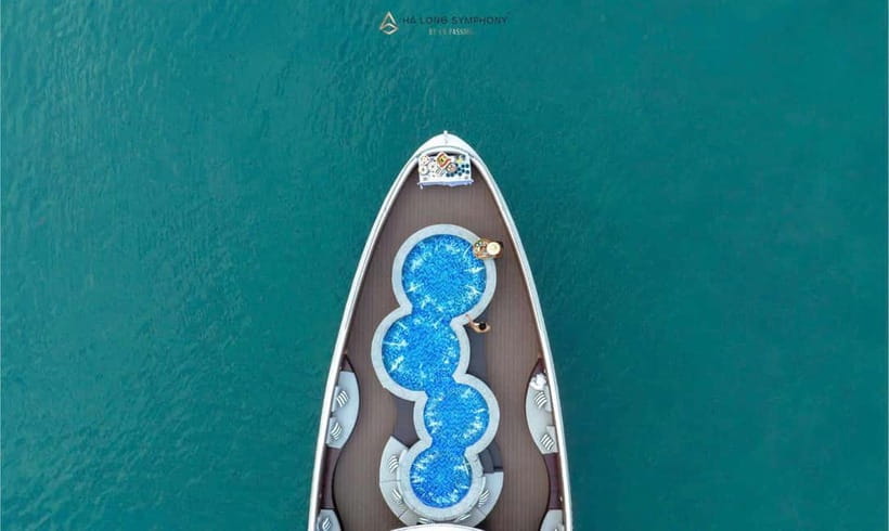 From Ha Long: Luxury Symphony Day Cruise with 2 Jacuzzi Pool - Your Main “Wow” Factor: Two Jacuzzi Pools on the Water