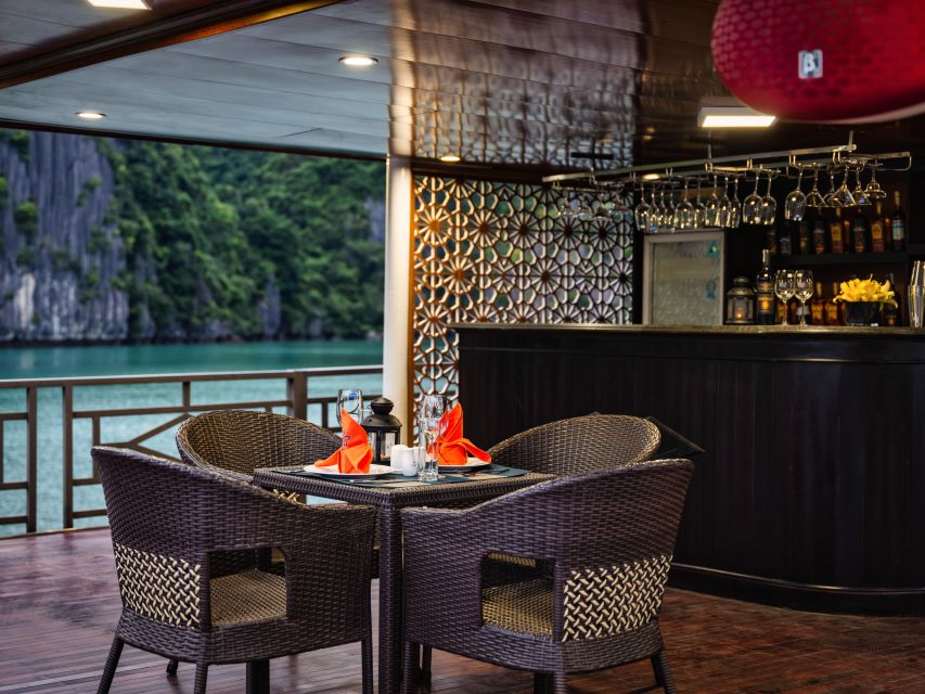 From Halong: 2 Days / 1 night with Halong - Lan Ha tour - Food on Board: Two Lunches, One Dinner, One Breakfast That Stay Practical
