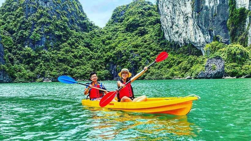 From Hanoi: 1 -Day Halong Bay Cruise With Big & Small Groups - Luon Cave by Kayak or Bamboo Boat: The Activity Choice That Makes the Bay Feel Up Close