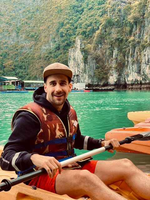 From Hanoi: 2-Day Ha Long Bay Boat Tour - Sunset party and spring roll cooking class: the best kind of forced fun