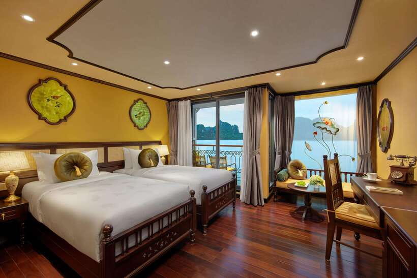 From Hanoi: 2-Day Ha Long Bay by Indochine Premium Cruise - Entering Ha Long Bay from Dong Bac in a true luxury flow