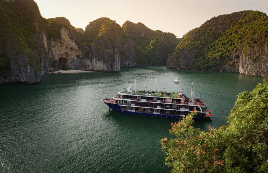 From Hanoi: 2-Day Halong and Lan Ha Bay La Pandora Cruise - Hanoi pickup to Tuan Chau: the part that decides your energy