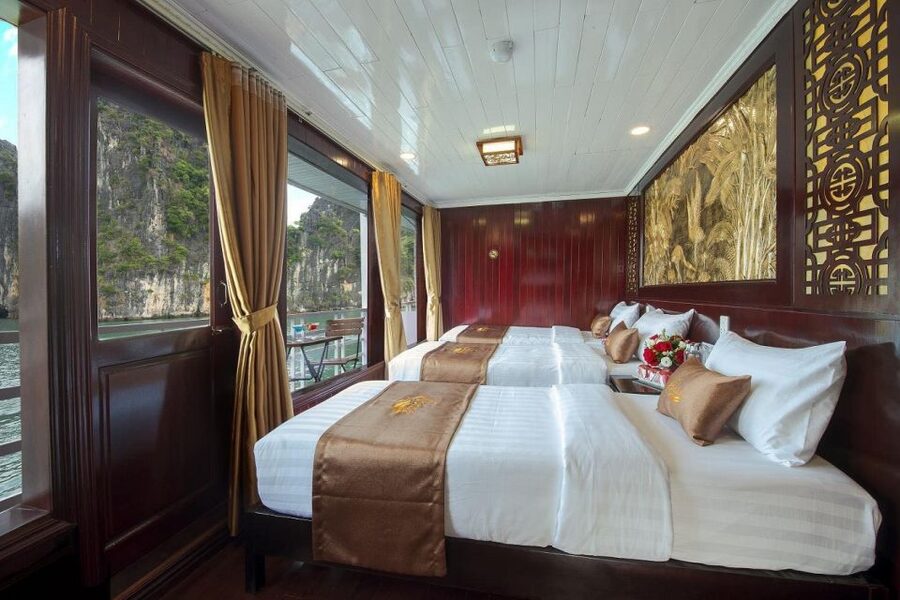 From Hanoi: 3-Day and 2-Night Cruise Stay at Bai Tu Long Bay - On-board comfort: cabins, crew service, and the small-boat feel
