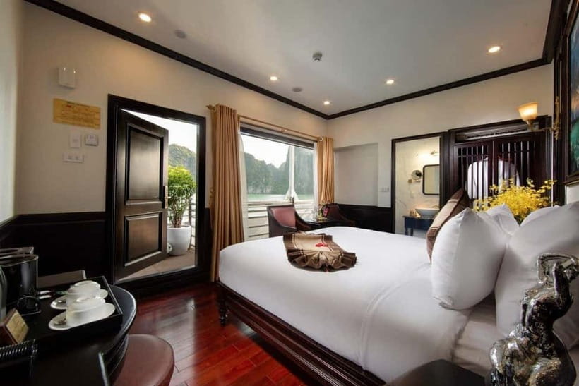 From Hanoi: 3 Day Halong Bay 5 Star Cruise - Ninh Binh Tour - Your 5-star cabin on Halong: private balcony, luxury service, and the little comforts that add up