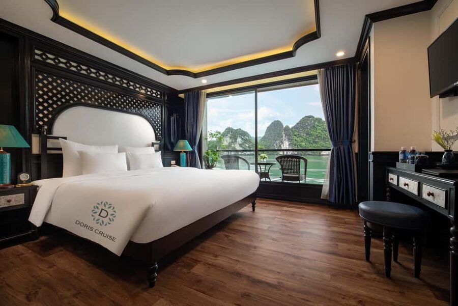 From Hanoi: 3D2N Ninh Binh & Ha Long - Lan Ha Bay Cruise - Day 2: Tuan Chau departure, Lan Ha Bay caves, kayaking, and squid fishing