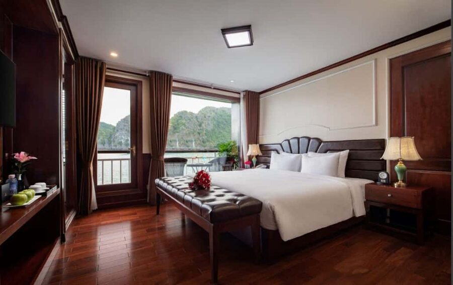 From Hanoi: 3D2N Ninh Binh & Ha Long - Lan Ha Bay Cruise - Day 1: Hoa Lu to Trang An by bamboo boat, then up Mua Caves