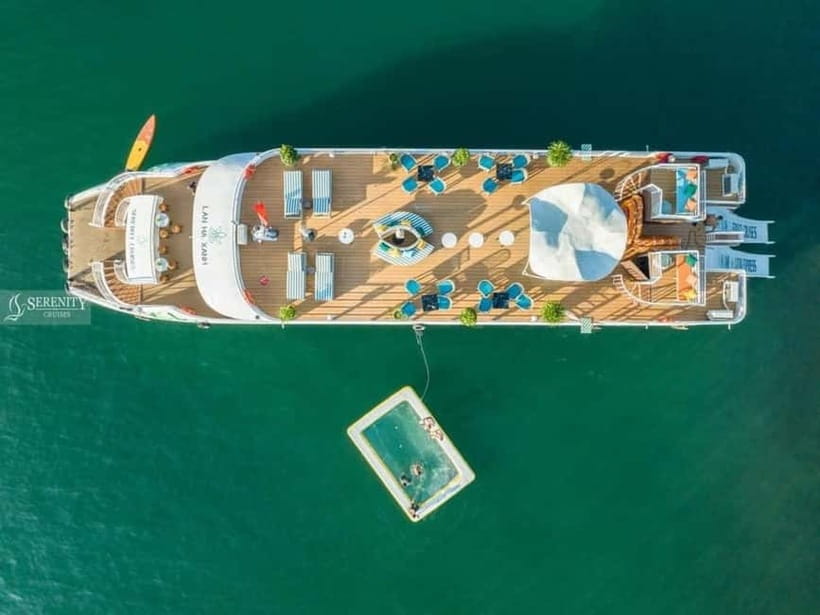From Hanoi: Cat Ba Island and Lan Ha Bay Cruise Day Trip - Top-Deck Relaxing and the Sunset Party With Fruit and Tea