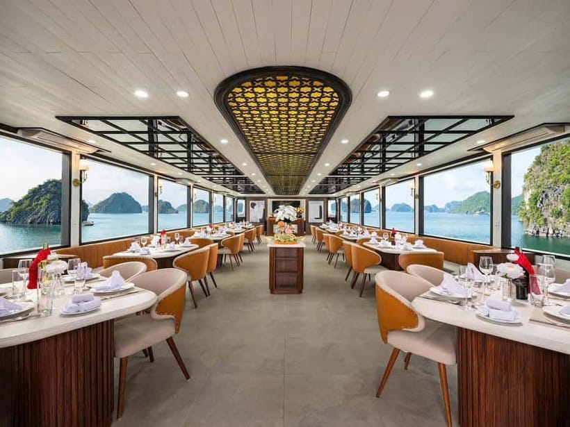 From Hanoi:Ha Long Bay Day Tour w/ Thien Cung Cave& Kayaking - From Hanoi Old Quarter to Ha Long Port: the pace you feel right away
