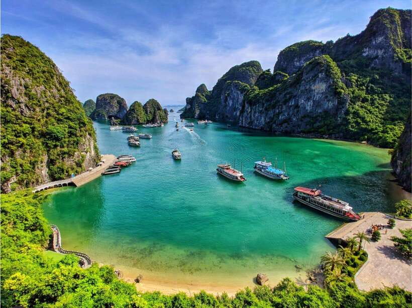 From Hanoi: Ha Long Bay Full-Day Luxury Cruise - Lunch aboard and the limestone you’ll recognize