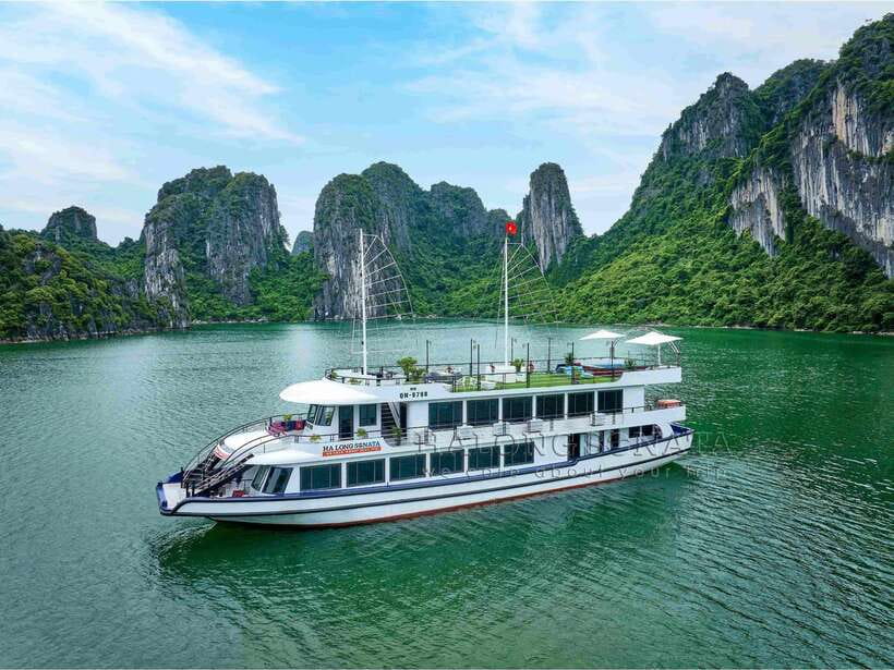 From Hanoi: Ha Long Bay Luxury Cruise with Big & Small Group - Sung Sot Cave: The Big Stalactite and Stalagmite Moment