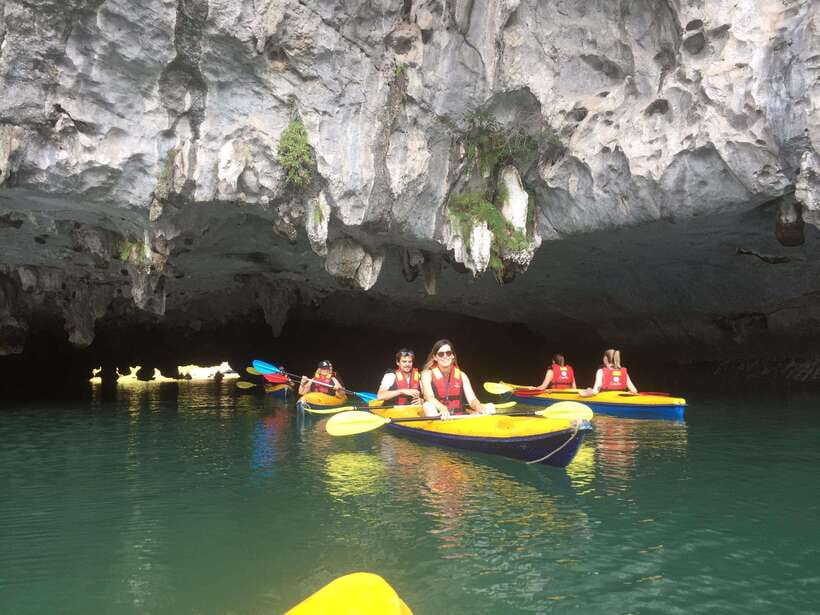 From Hanoi: Ha Long & Lan Ha Bay 2-Day Cruise with Meals - Night on Board: Squid Fishing, Karaoke, and a Movie Show