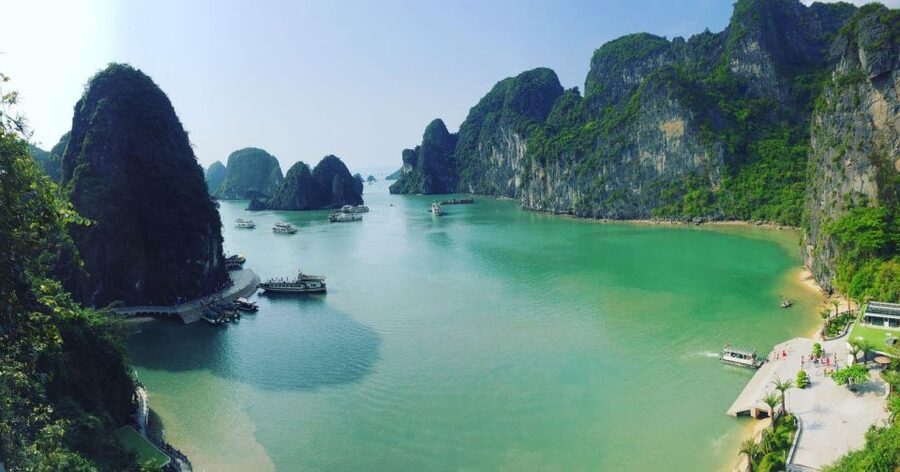From Hanoi: Halong Bay Day Trip with Lunch and Transfers - Sunset Tea, Cake, Fruit, and the Ride Back to Hanoi