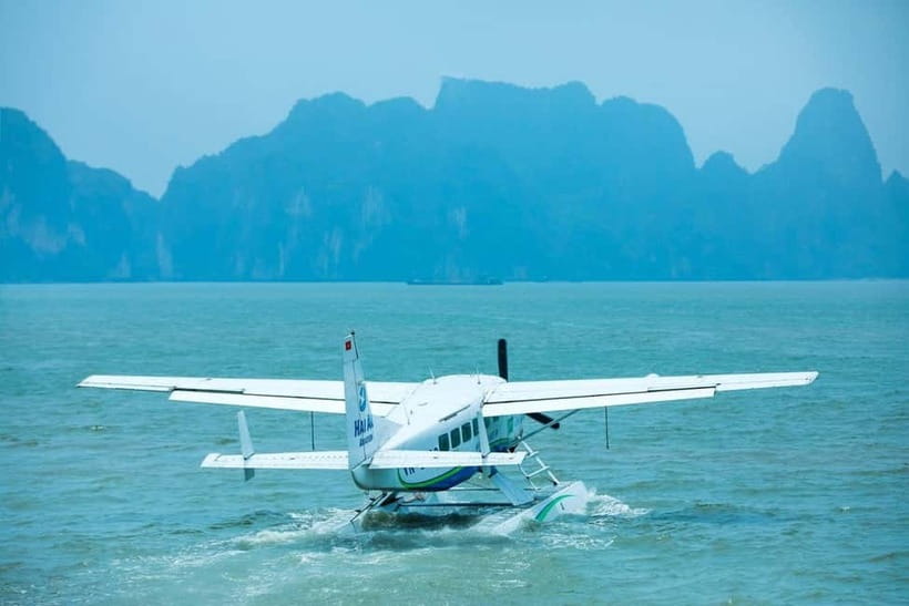 From Hanoi: Halong Bay Seaplane & 6-Hour Ha Long Bay Tour - Premium cruise timing, lunch, and the islets you’ll pass