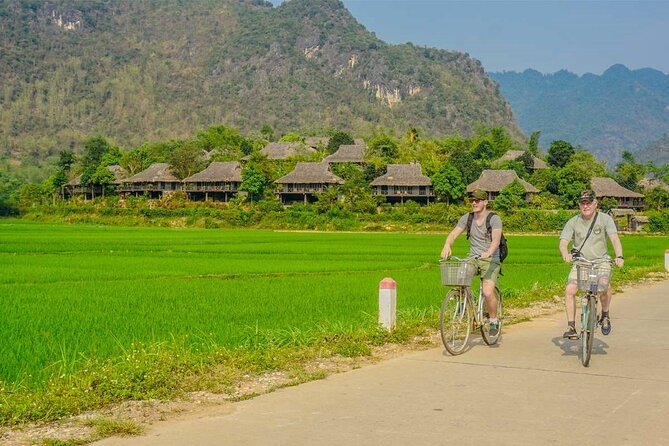 From Hanoi Hidden Gems of Mai Chau Explore Rural Villages by Bike - Cycling the Mai Chau Valley: moving through rice fields at a human pace