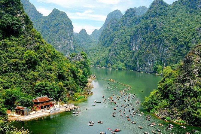 From Hanoi: Ninh Binh Tour Highlights - Transfer & Buffet Lunch - Trang An Grottoes (or Tam Coc): The Boat Ride That Changes the Day