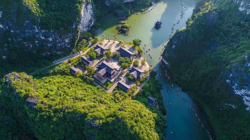 From Hanoi: Ninh Binh Trip with Cycling & Buffet Lunch - Day Trip Structure: Hoa Lu, Cycling, Trang An Boat Tour, Mua Cave