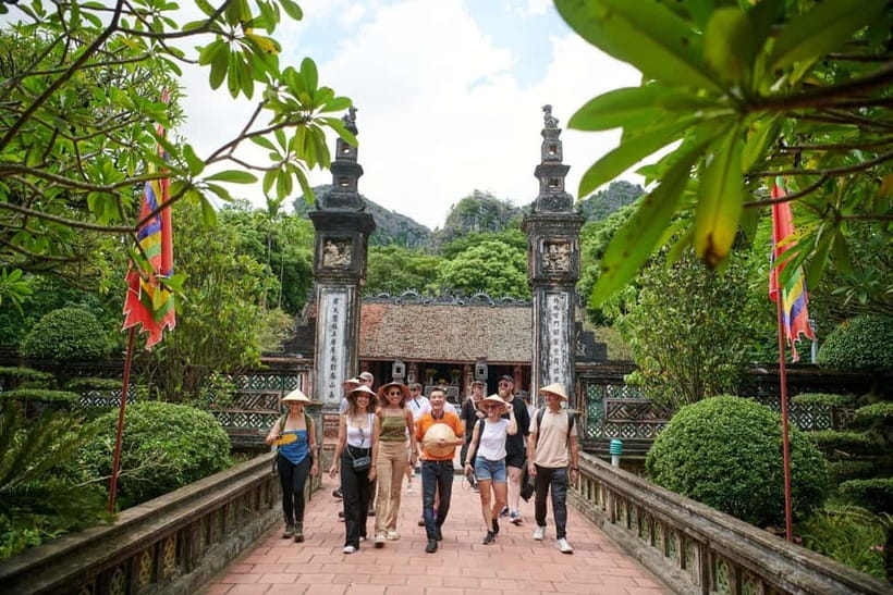 From Hanoi: Ninh Binh Trip with Cycling & Buffet Lunch - Hoa Lu Ancient Town: Temples for King Dinh and King Le