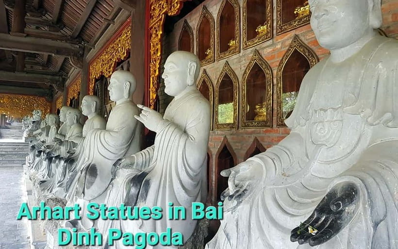 From Hanoi/NinhBinh: HoaLu-Bai Din- TrangAn- MuaCave-BichDon - Bich Dong Pagoda: The Calmer Cave-Temple Break