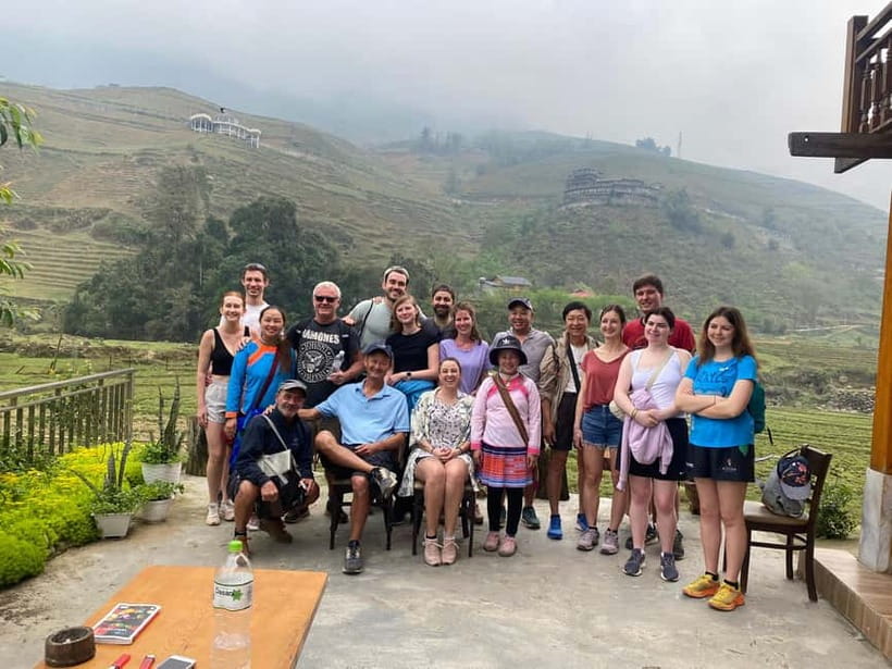 From Hanoi: Sapa 2D1N Homestay overnight by Morning bus - Day 2 trek: Giang Ta Chai and Supan, with Red Dao culture in focus