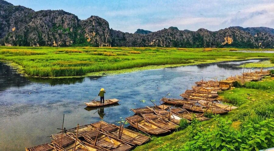 From Ninh Binh: Visit Cuc Phuong National Park - Van Long - Van Long Nature Reserve: the rowboat hour-and-a-half that slows everything down