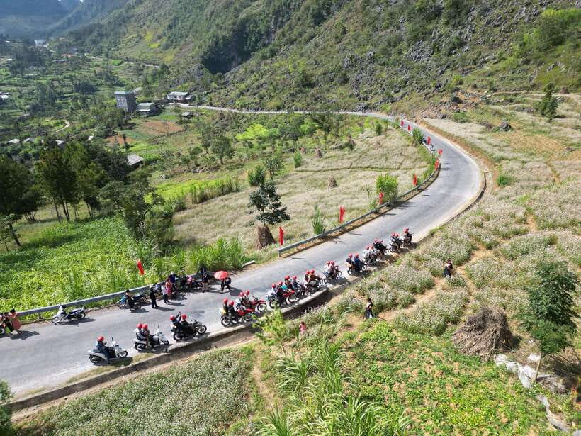 From Sapa: 2 Day Ha Giang Loop Motorbike Tour With Rider - The Ha Giang Loop ride setup: 110cc bike, safety gear, and a real local rider