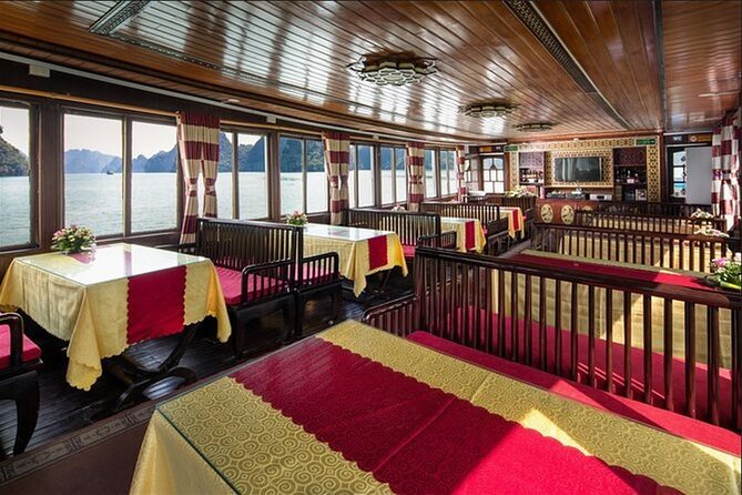 From your cruise port to Hanoi 1 day with our driver - Boarding the boat: shared group vibe, not a private yacht