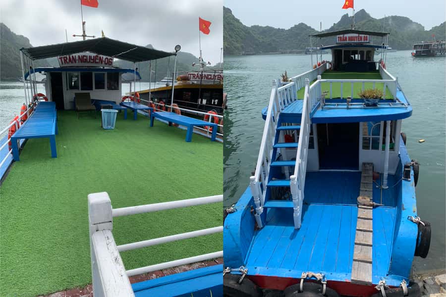 Full day boat trip with Cat Ba's captain Jack - Lunch on the boat: fueling you for the afternoon