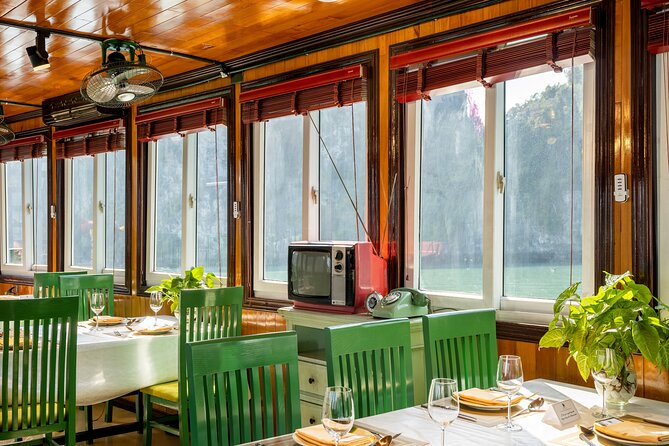 Full-day Explore Halong Bay on Cruise - Tuan Chau Island: check-in and the jump into the bay
