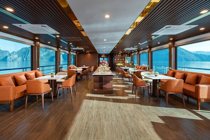 Full Day Halong Bay Tour with Lunch, Sunset Party from Hanoi - Sung Sot Cave: the “yes, it’s worth it” stair climb