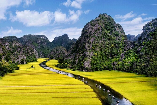 Full Day Ninh Binh - Trang An - Bai Dinh - Mua Cave & Transfer - Trang An UNESCO boat ride: cave tunnels and that movie-era familiarity