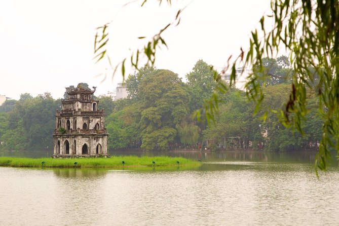 Full-day Private Hanoi Sightseeing Tailored on request - Ngoc Son lake area and Den Ngoc Son: a classic Hanoi reset after lunch