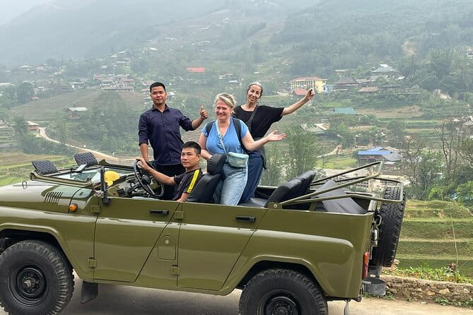 Full Day Sapa Jeep Open Air Jeep Off The Beaten Track - Pickup, timing, and what a full day feels like