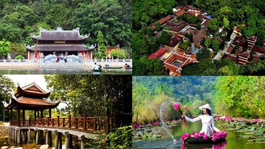 Full Day to Perfume Pagoda - Pickup and the drive south: comfortable on paper, busy at the start