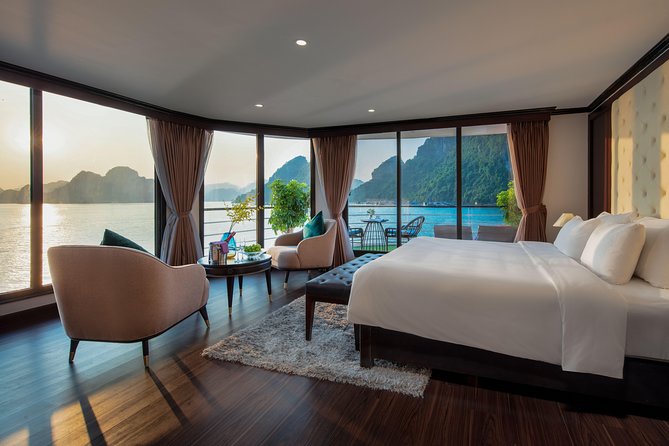 FULL package - 3D2N on 5<em> Luxury Cruise explore Lan Ha Bay and Halong Bay – Key things that make this cruise work well’ /></p>
<ul>
<li><strong>15 travelers max</strong>: smaller-group vibe, quicker help, and fewer bottlenecks during activities</li>
<li><strong>Private balcony cabin</strong>: more comfort between stops, especially on weather-dependent days</li>
<li><strong>Tai chi on the top deck</strong>: an early-morning ritual that makes the bay feel calm and cinematic</li>
<li><strong>Kayaking plus beach time</strong>: you’re not stuck only on the main boat all day</li>
<li><strong>Caves and Cat Ba highlights</strong>: the itinerary mixes Halong icons with Lan Ha and Cat Ba sights</li>
<li><strong>All meals included</strong>: big value for a 3D2N schedule where you don’t want to hunt food</li>
</ul>
<h2 id="halong-to-lan-ha-in-3-days-what-the-itinerary-is-really-doing">Halong to Lan Ha in 3 days: what the itinerary is really doing</h2>
<p><img width="669" height="446" decoding="async" src=
