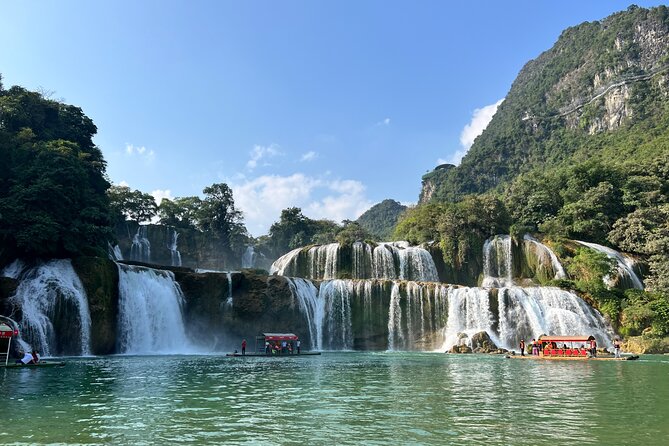 Ha Giang - Cao Bang - Ban Gioc Waterfall 5 days 4 nights - Day 4: Ban Gioc (Detian Falls), Nguom Ngao Cave, and Truc Lam Pagoda