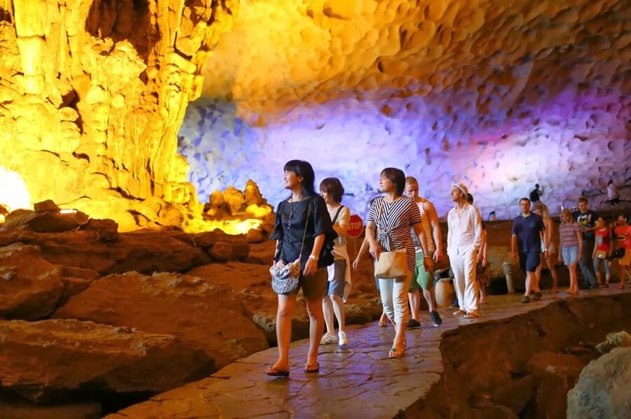 Ha Long 1 Day Luxury Small Group & Kayaking - Tuan Chau Harbor Cruise: Lunch, Pool Time, and Rock Formations