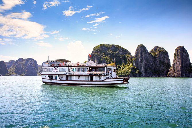 Ha Long Bay 2D1N on 2-star-plus Cruise - Karaoke, fishing games, and the overnight rhythm