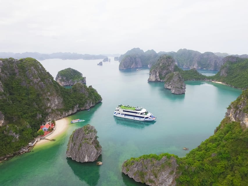 Ha Long Bay 8 hours daily tour on LA CASTA DAILY CRUISE - Stop 3: Halong Bay Cruising Time (About 2.5 Hours)