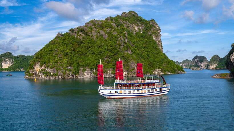 Ha Long Bay - Bai Tu Long Bay Luxury Boat Tour & Transfer - Lunch onboard: the break that keeps the pace friendly