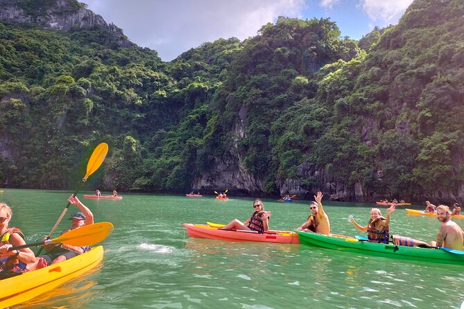 Ha Long Bay Cruise Day Tour - Cave, Kayaking, Swimming & Lunch - Tuan Chau Port check-in: Tickets, water bottles, and comfort tips