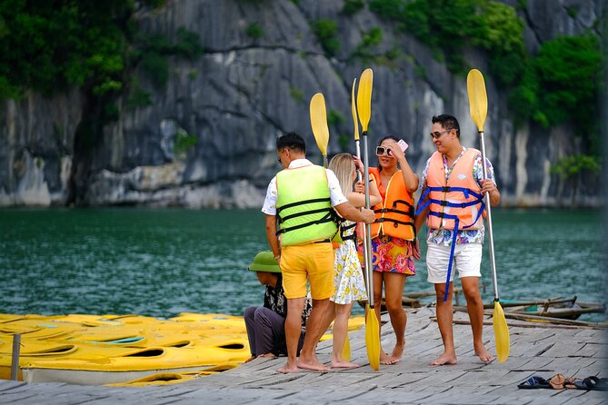 Ha Long Bay Cruise Day Tour-Cave, Kayaking,Ti top island & Lunch - The onboard cruise and pace: where your day actually goes