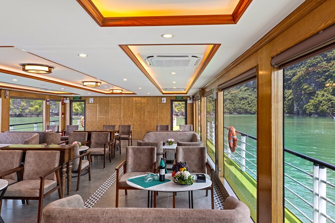 Ha Long Bay Day Tour by 5-Star Heritage Luxury Cruise From Hanoi - Lunch, service, and what’s included (and what isn’t)