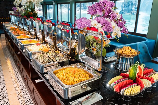 Ha Long Bay day trip with Luxury cruise - Morning cruise on Halong Bay: limestone views with a real route