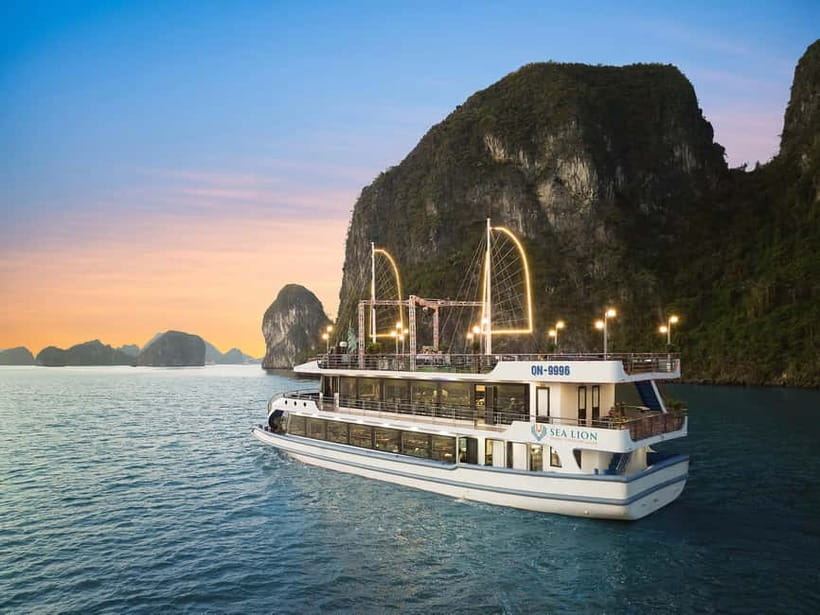Ha Long Bay- Deluxe Day Cruise, Lunch& Kayaking&Sunset party - Cruising Ha Long Bay like a route map, not a random boat ride