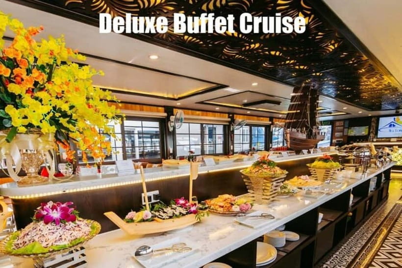 Ha Long Bay Full Day Tour from Hanoi Buffet Lunch& Adventure - Sunset Tea on the Sundeck: Calm After the Caves